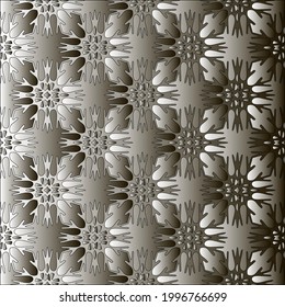 
Pattern with a black-and-white gradient . Abstract metallic background
