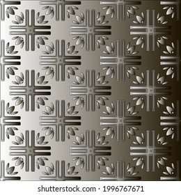 
Pattern with a black-and-white gradient . Abstract metallic background