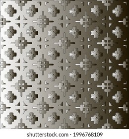 
Pattern with a black-and-white gradient . Abstract metallic background