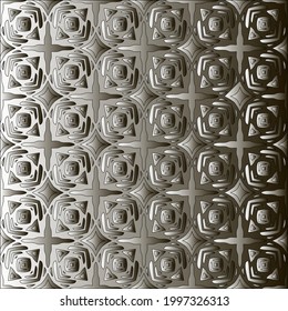 Pattern with a black-and-white gradient . Abstract metallic background