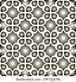 Pattern with a black-and-white gradient . Abstract metallic background