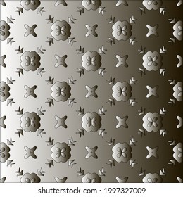 Pattern with a black-and-white gradient . Abstract metallic background