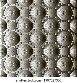 Pattern with a black-and-white gradient . Abstract metallic background
