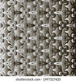 Muster mit schwarz-weißem Farbverlauf. Abstrakter metallischer Hintergrund