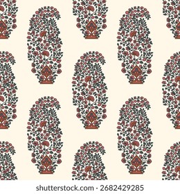  Pattern and block print Pattern and batik print Background digital printing textile pattern