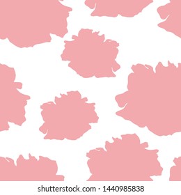 Pattern of blooming detailed roses. Rose flower hand drawn seamless pattern illustration. Line-art flower digital drawing. Template greeting card, wedding invitation, banner. Vector