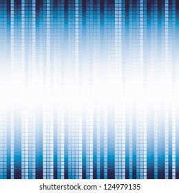a pattern of blue color mosaic background. Vector.