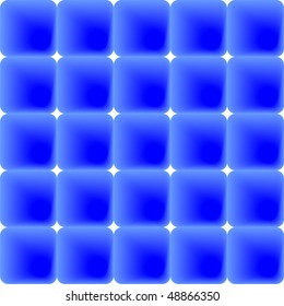 Pattern of blue gradient tiles, vector background image