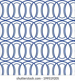 pattern of the blue line for the background.