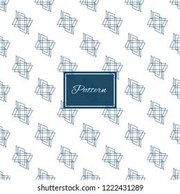 pattern blue liner design geometric vector eps 10 creative for your 
