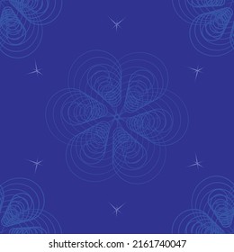 pattern blue spiral abstraction stars geometry wallpaper graphics