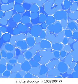 pattern of blue water ripple of the sea, waterpool, ocean and lake