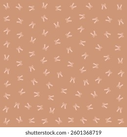a pattern of bones and bones on a brown background