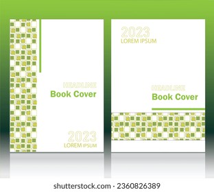 Pattern Book Cover Design for Diary, Annual Report, Magazine, Note book and Business.