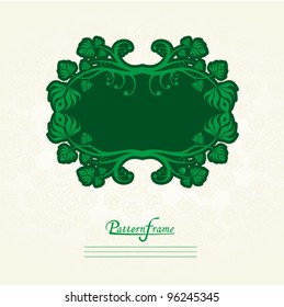 Pattern border shading vector background