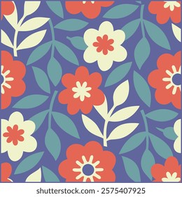 Pattern of botanical wildflowers. Abstract botany flowers background. style for banners, wallpaper, posters, websites, online shopping.Vector illustration design.