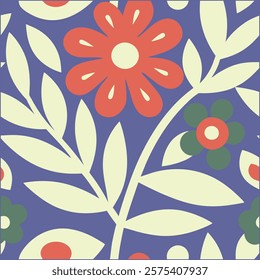 Pattern of botanical wildflowers. Abstract botany flowers background. style for banners, wallpaper, posters, websites, online shopping.Vector illustration design.