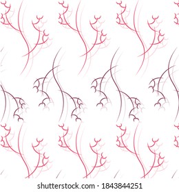 pattern with branches  for wrapping, fabric, wallpaper, party decoration. Suitable for decorating Christmas events and New Years celebrations