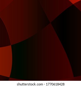 Pattern of bright colored geometric irregular rounded shapes, background