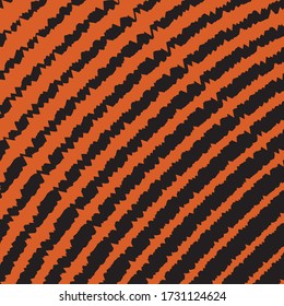 Pattern in bright colors with abstract elements. Pattern in a modern style. Pattern with tiger claw shape