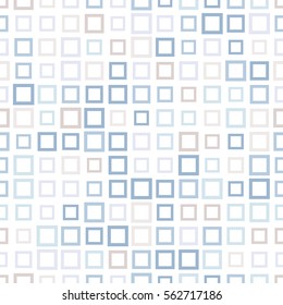 The pattern of bright squares on a white background. Cool shades of gray and beige.