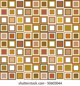 Pattern in brown tones, background with squares