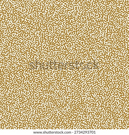 A pattern of brown and white lines that look like they are made of squiggles
