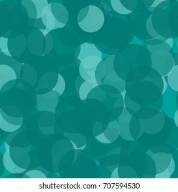 Pattern with bubbles, circles Dotted background with circles, dots, rounds Vector illustration Flat Scandinavian style for print on fabric, gift wrap, paper, covers, wallpapers
