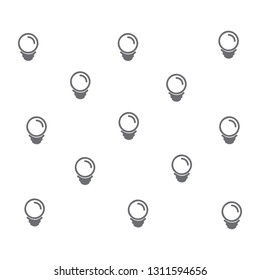 Pattern Bulb Background Vector Eps.10