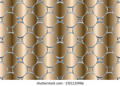 Pattern for business ad, booklets, leaflets. Modern template for your landing page. Seamless traditional Indian floral motif border design. brown pattern, brown image,   Vector illustration .  