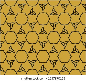 Pattern for business ad, booklets, leaflets. Modern template for your landing page. Seamless traditional Indian floral motif border design. Vector illustration 