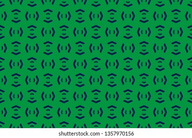 Pattern for business ad, booklets, leaflets. Modern template for your landing page. Seamless traditional Indian floral motif border design. Vector illustration 