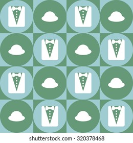 pattern of business suits