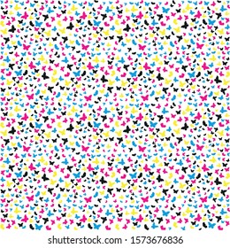 Pattern of butterflies or moths.