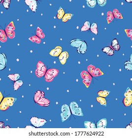 pattern butterfly graphic design print