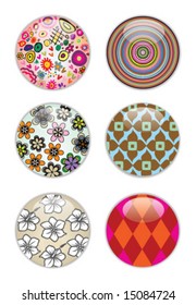 pattern buttons