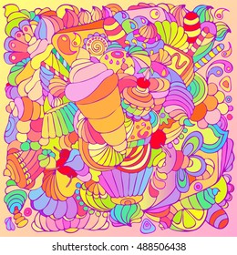 pattern cake