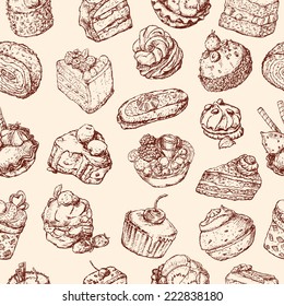 pattern of the cakes