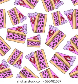 Pattern of cakes.