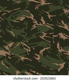 Pattern camouflage seamless