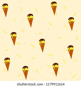 Pattern candy on the  background