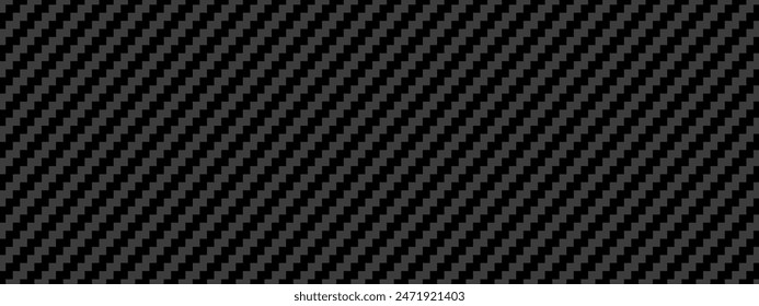 Pattern Carbon Fiber Pixel Style