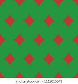 Pattern with card suit of diamonds