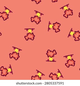 pattern cartoon explosion element showing an intense, powerful fiery blast with thick smoke rising, representing impact, danger, or a dynamic special effect for games and animations