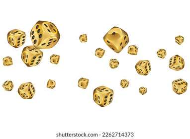 Patrón con los dados del Casino. Patrón para anuncios de fiestas, eventos en Las Vegas.
