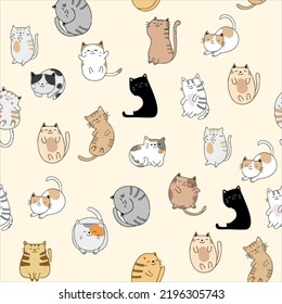 
Pattern cat. Suitable for children's clothing and children's accessories