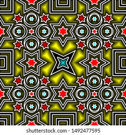 Pattern for ceramic tile Flooring and walls. Abstract vector illustration of seamless pattern. Textured mosaic for backgrounds.Template for industrial products.