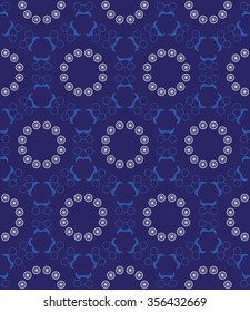 Pattern with charkha, glasses and mustache 