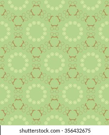 Pattern with charkha, glasses and mustache 