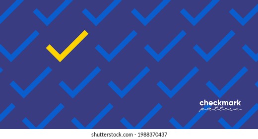 Pattern, checklist. Simple vector flat illustration. Background for social media, poster, banner.